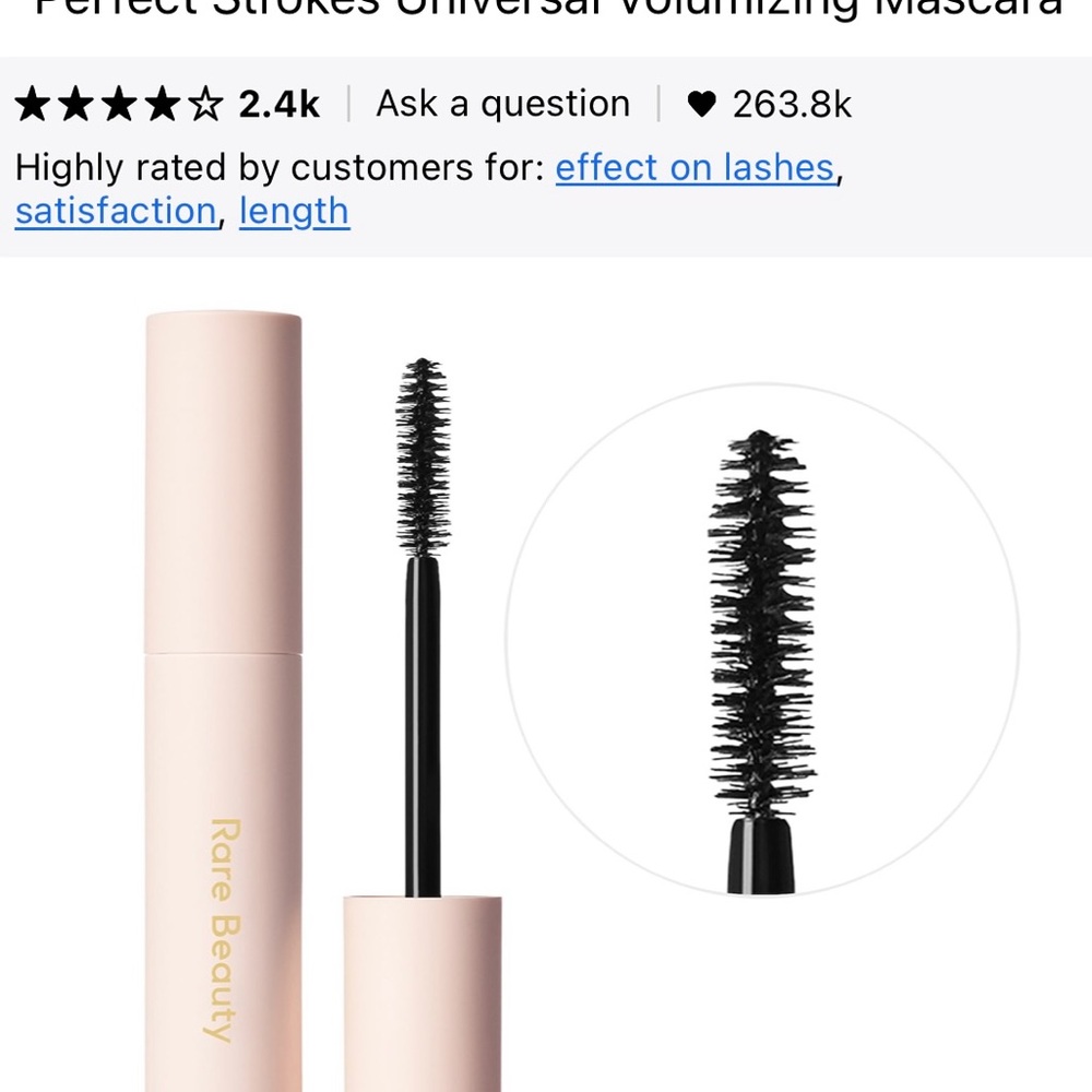 Rare Beauty Mascara - Black